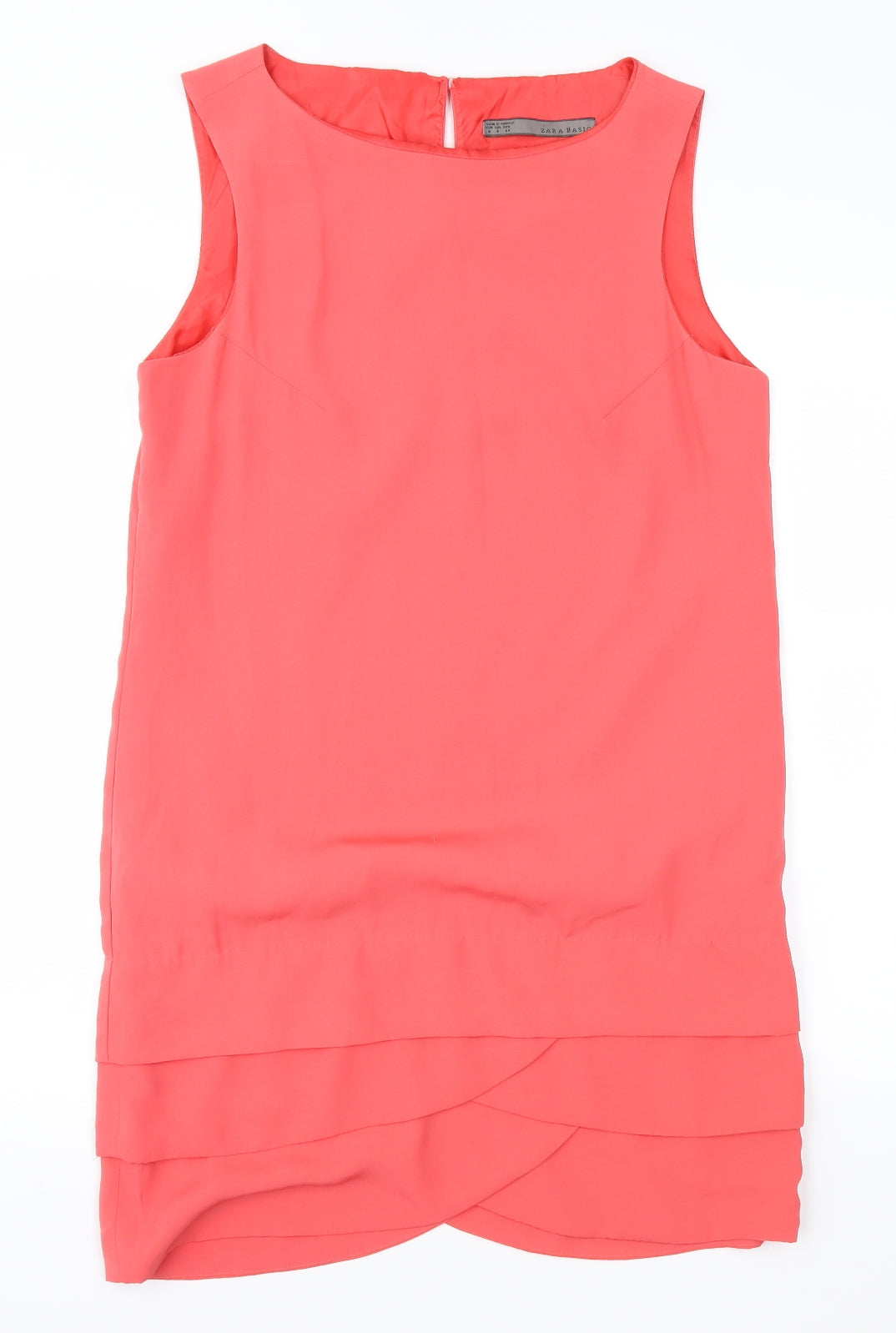 Zara Womens Pink  Chiffon A-Line  Size S