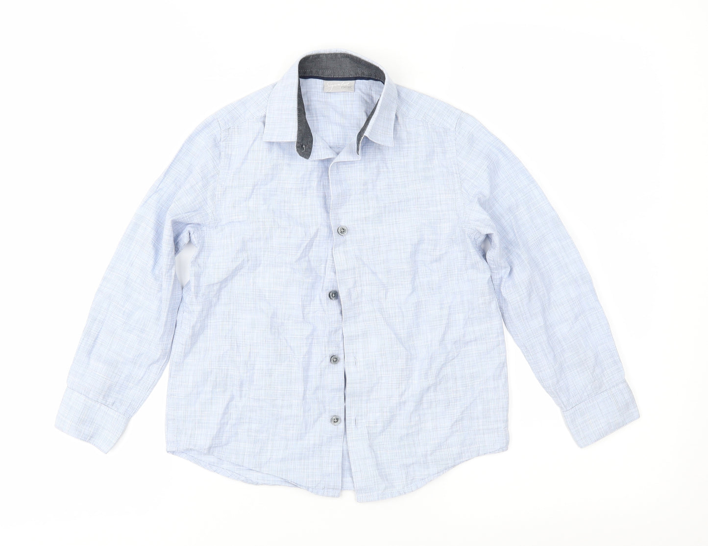 NEXT Boys Blue   Basic Button-Up Size 7 Years