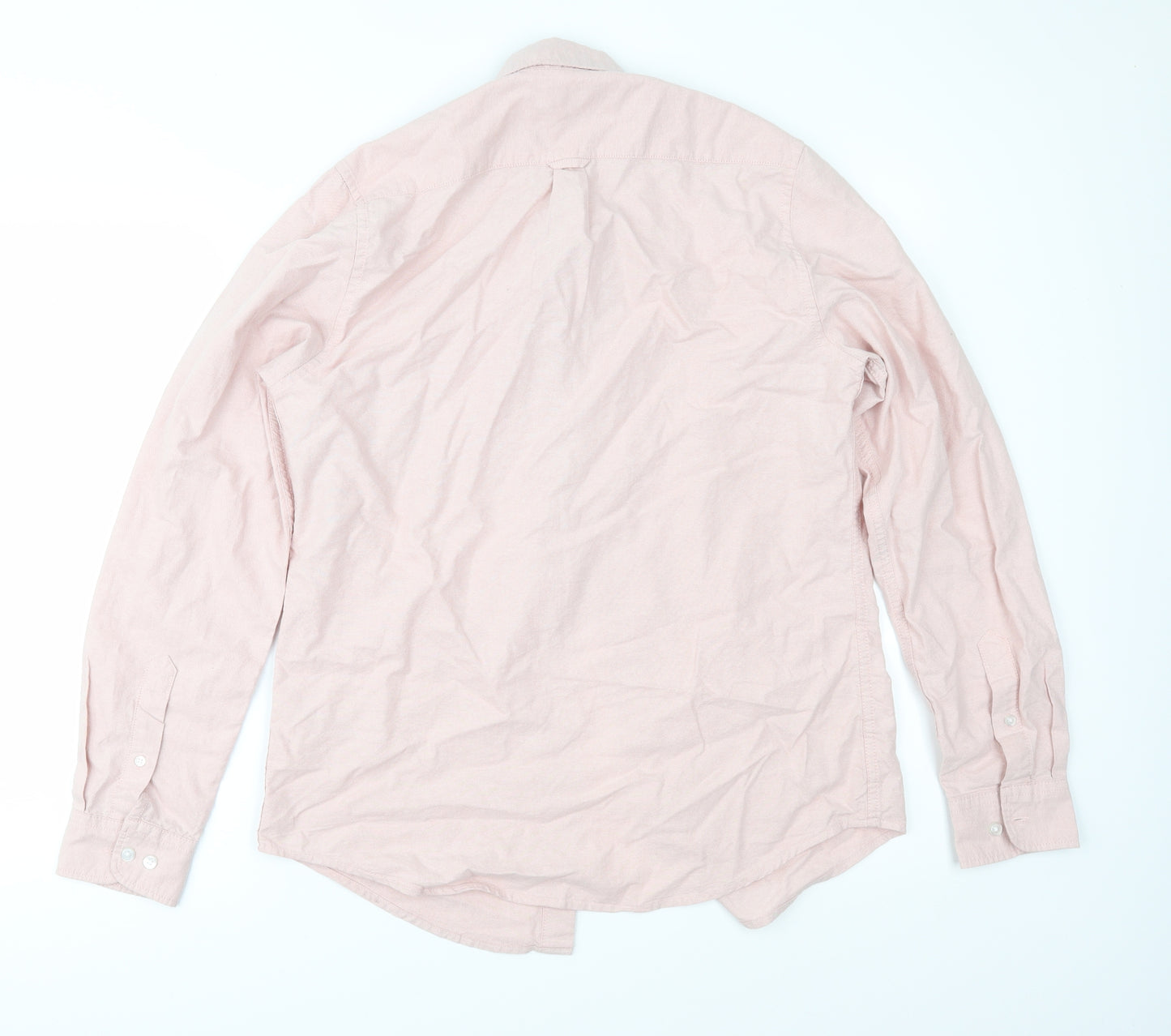 Primark Mens Pink    Button-Up Size M