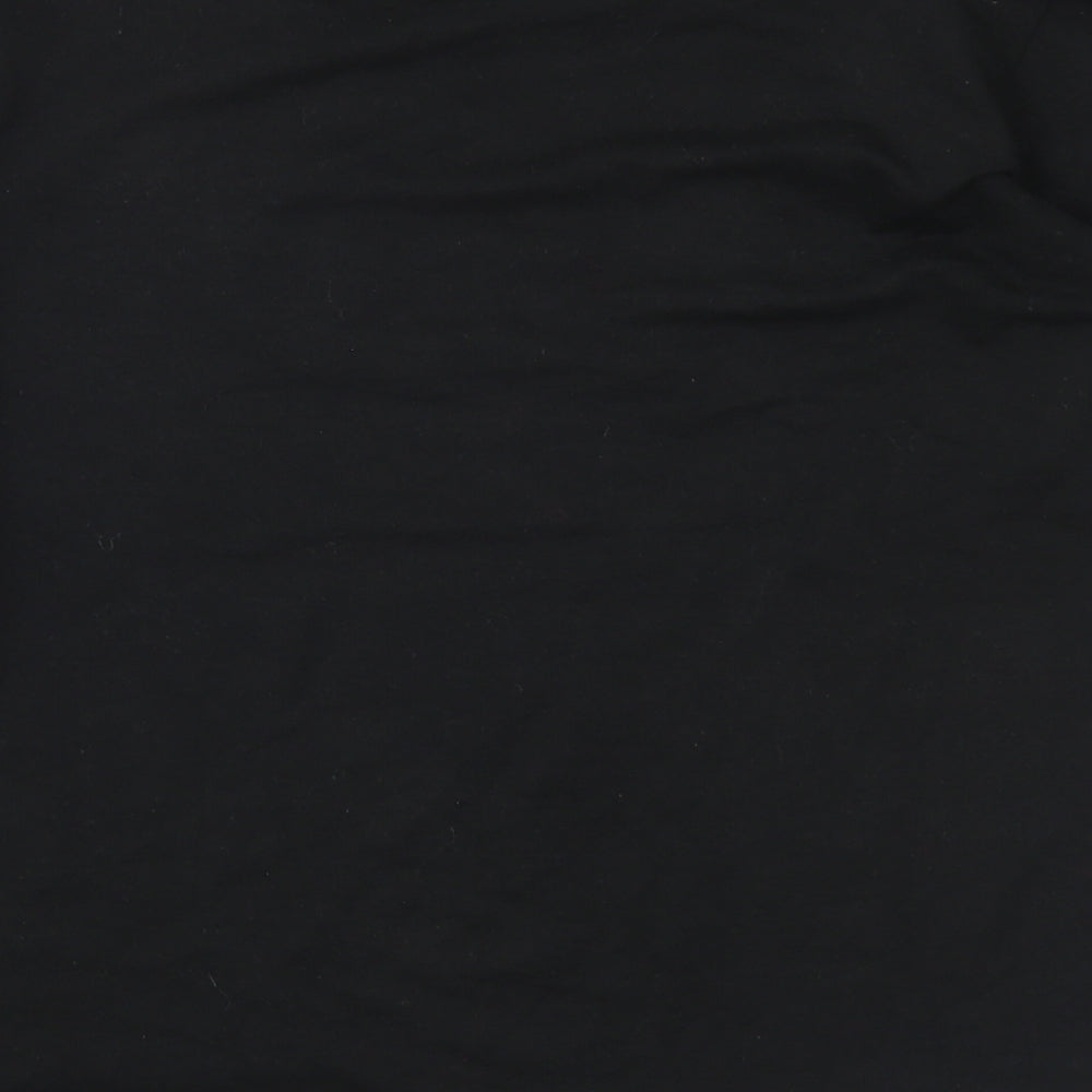 Atmosphere Womens Black Floral  Pullover Sweatshirt Size 10