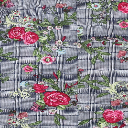 Jeuvre Womens Multicoloured Floral  Basic Blouse Size S