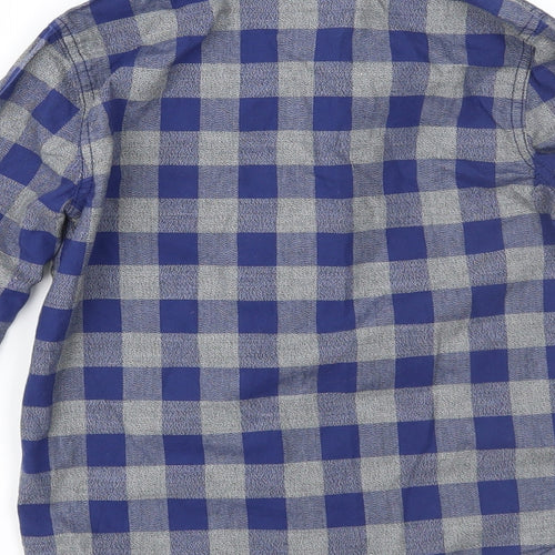 F&F Boys Black Check  Basic Button-Up Size 6-7 Years
