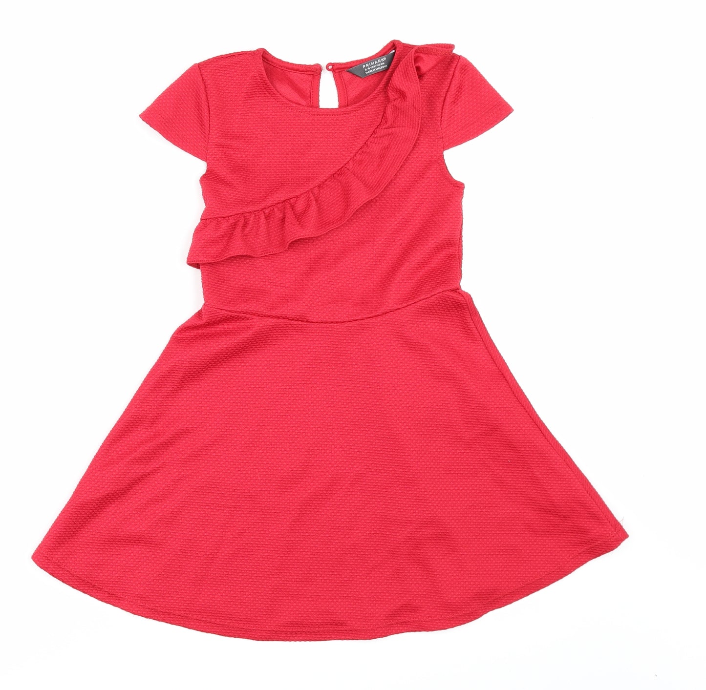 Primark Girls Red   A-Line  Size 5-6 Years