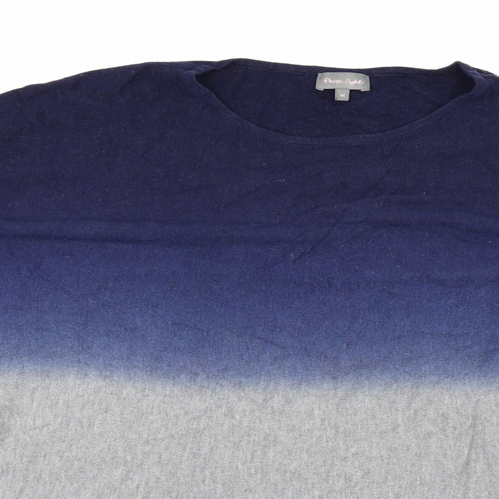 Phase Eight Womens Blue   Pullover Jumper Size M