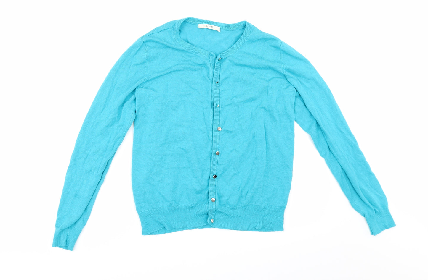 George Womens Blue   Cardigan Jumper Size 12