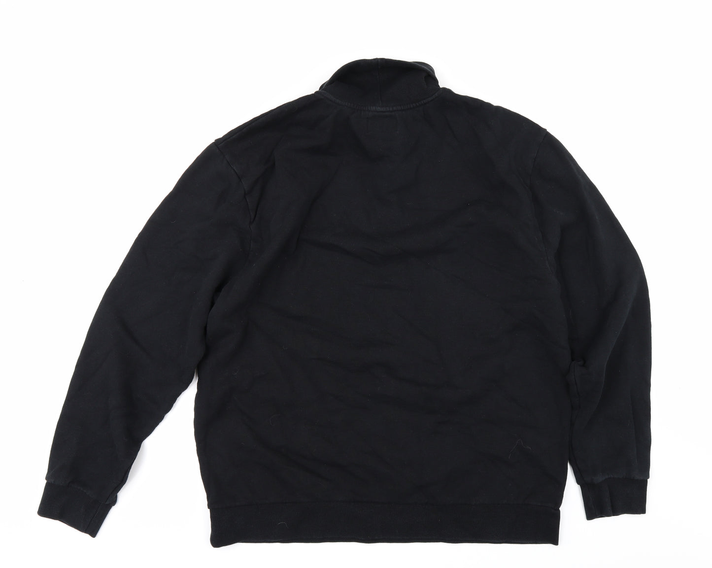 Topman Mens Black   Pullover Sweatshirt Size L