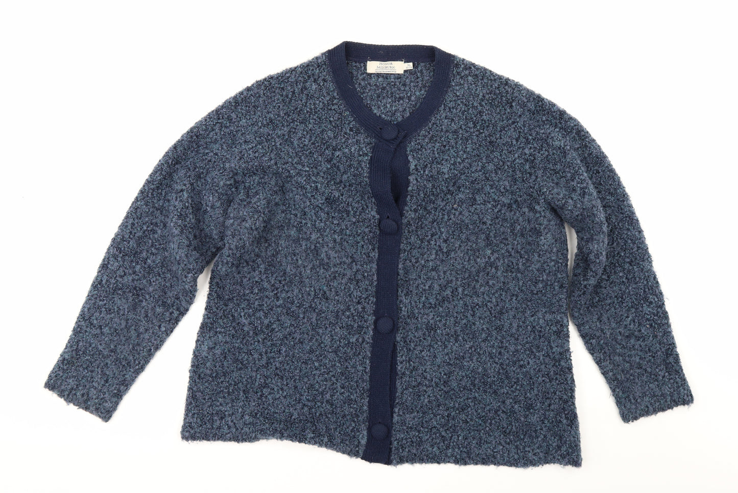 EWM Womens Blue   Cardigan Jumper Size XL