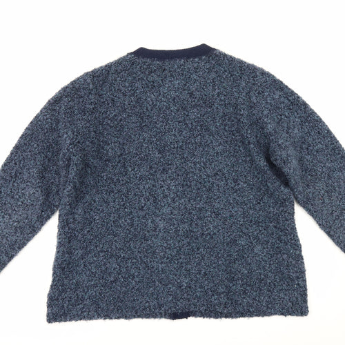 EWM Womens Blue   Cardigan Jumper Size XL