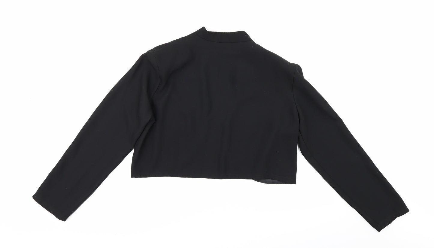 Dorothy Perkins Womens Black   Jacket  Size 16
