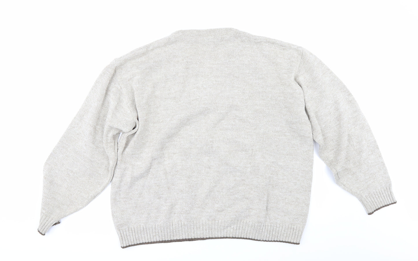 Tom Hanson Mens Beige   Pullover Jumper Size XL