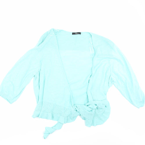 BM Womens Gold   Cardigan Jumper Size XL