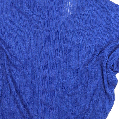 Planet Womens Blue   Pullover Jumper Size M