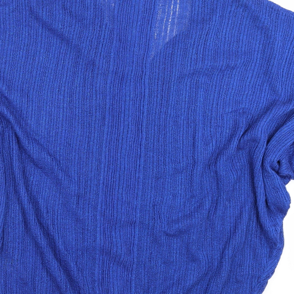 Planet Womens Blue   Pullover Jumper Size M