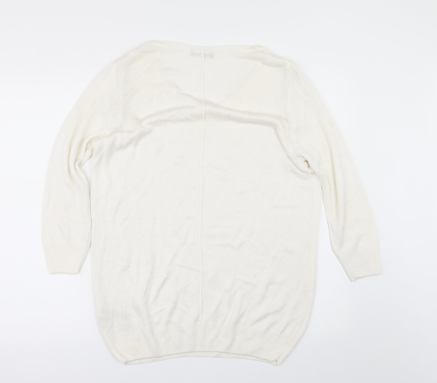 Wallis Womens Ivory   Pullover Jumper Size S