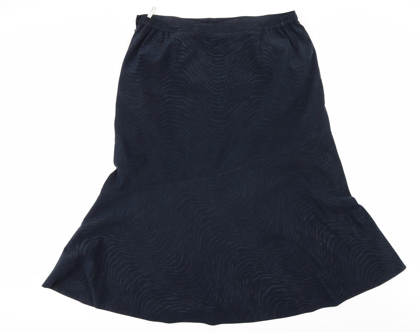 ELVI Womens Blue   A-Line Skirt Size 22