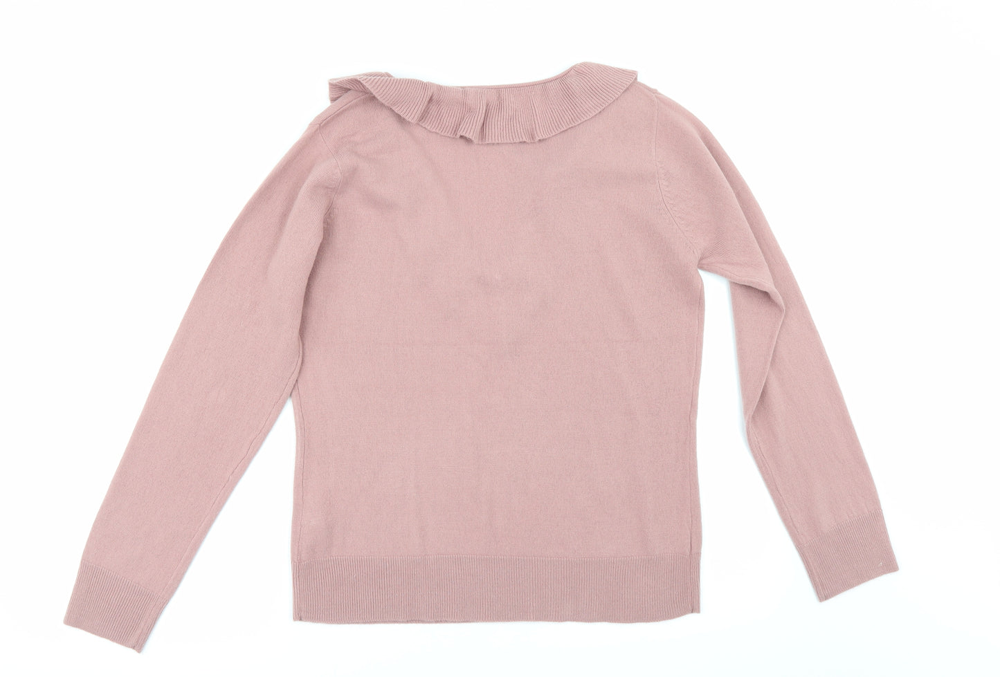 M&Co Womens Pink   Pullover Jumper Size M