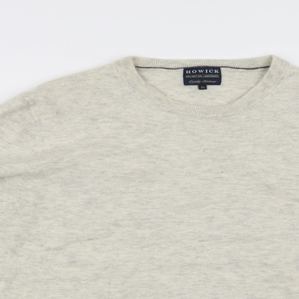 Howick Mens Ivory   Pullover Jumper Size XL