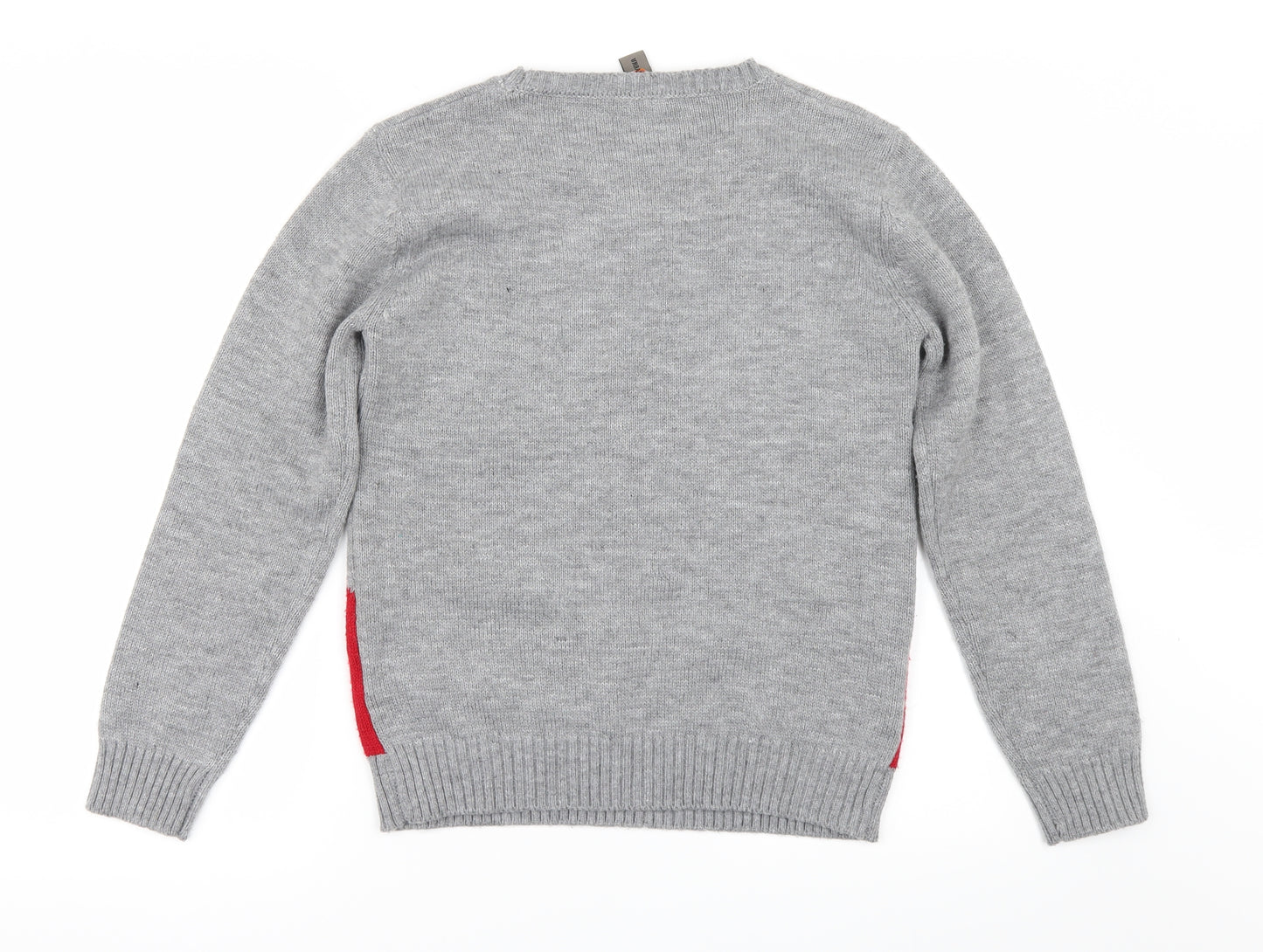 Urban Outlaws Boys Grey   Pullover Jumper Size 10-11 Years  - CHRISTMAS