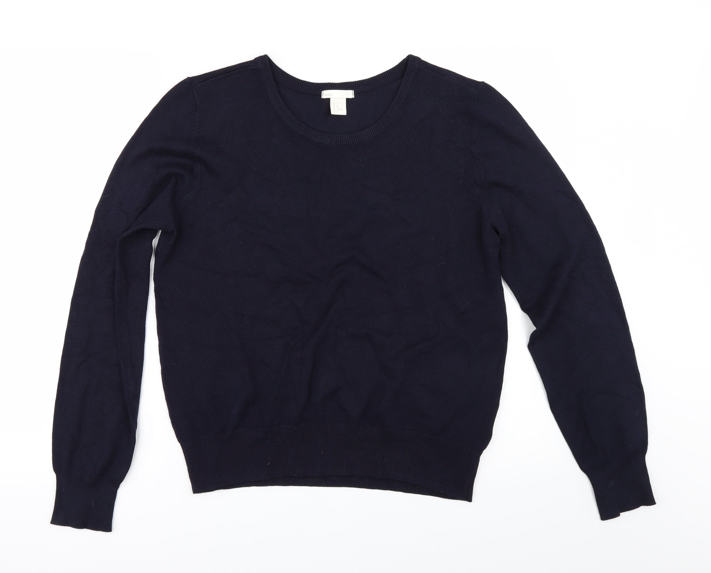 H&M Womens Blue   Pullover Jumper Size M