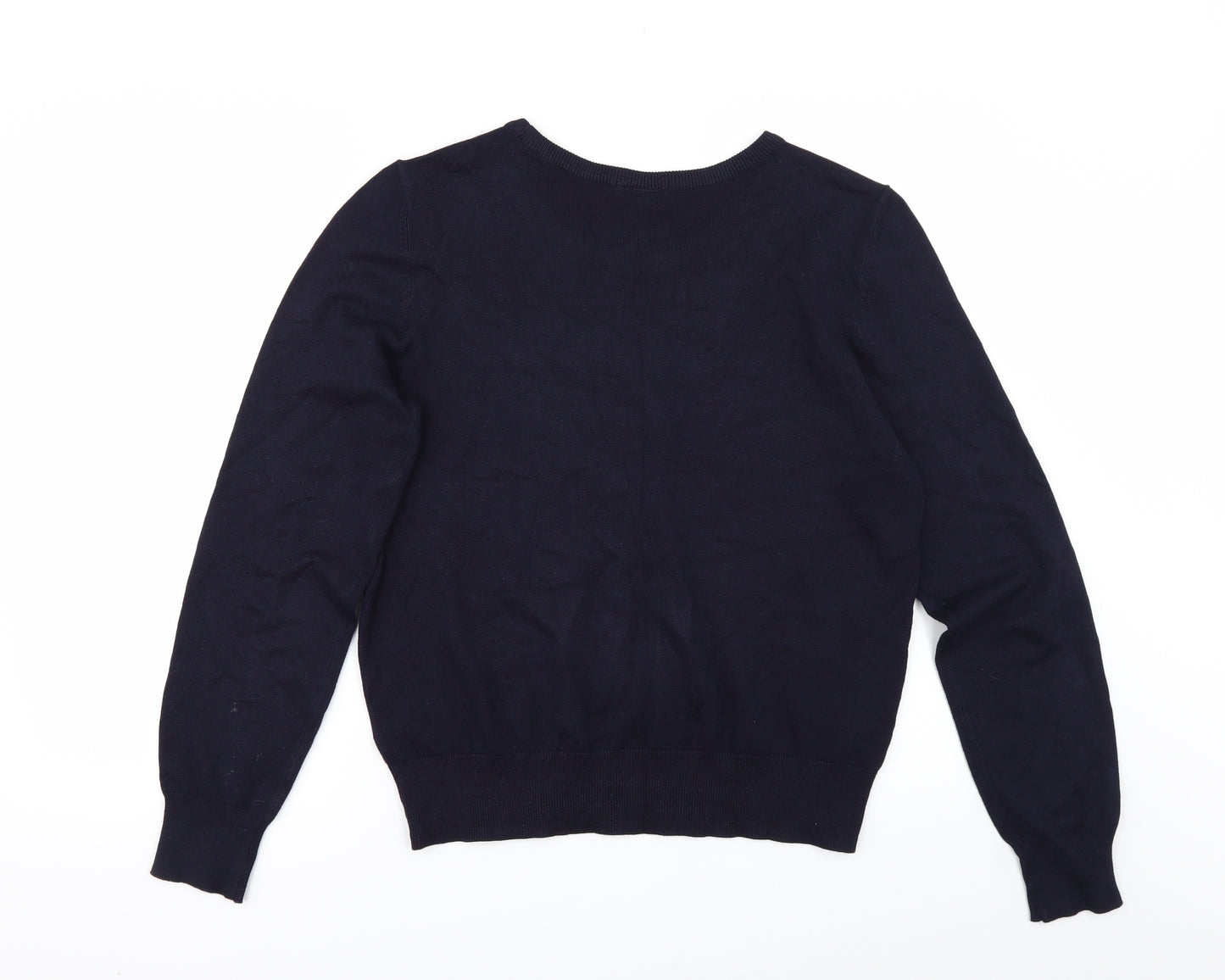 H&M Womens Blue   Pullover Jumper Size M