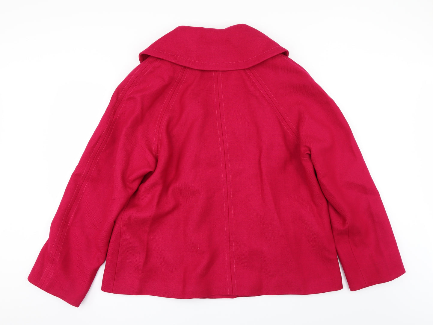 Alexon Womens Pink   Overcoat Coat Size 20