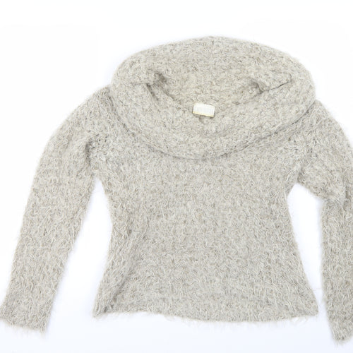 Offshoot Womens Beige   Pullover Jumper Size S