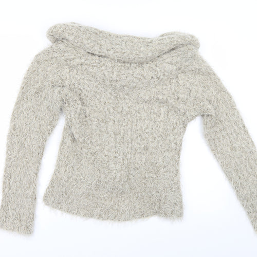 Offshoot Womens Beige   Pullover Jumper Size S