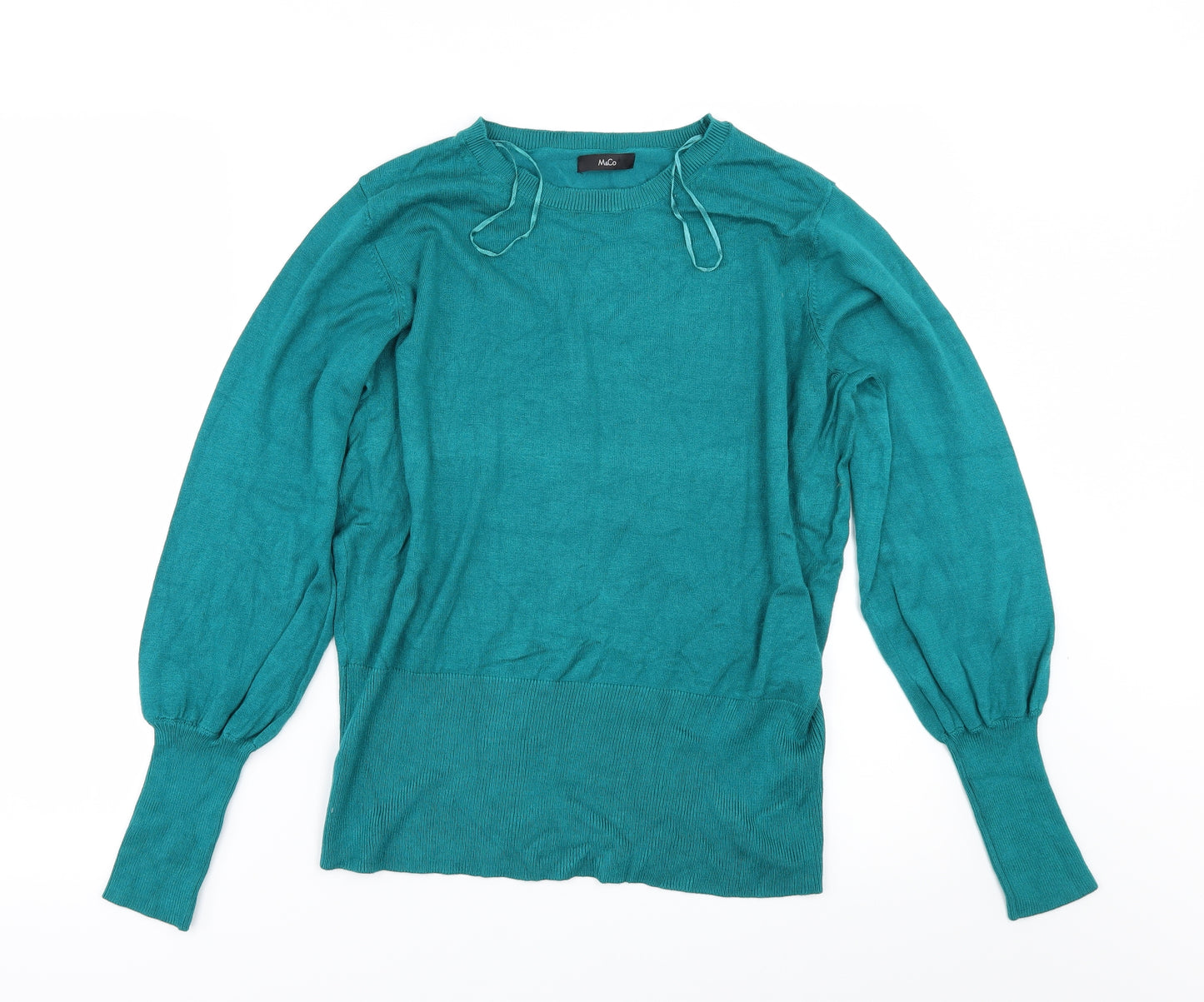 M&Co Womens Green   Pullover Jumper Size 14