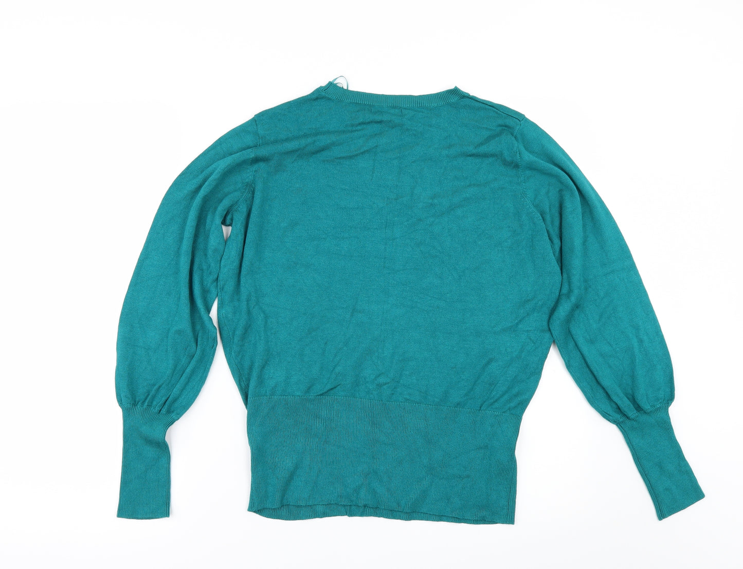 M&Co Womens Green   Pullover Jumper Size 14