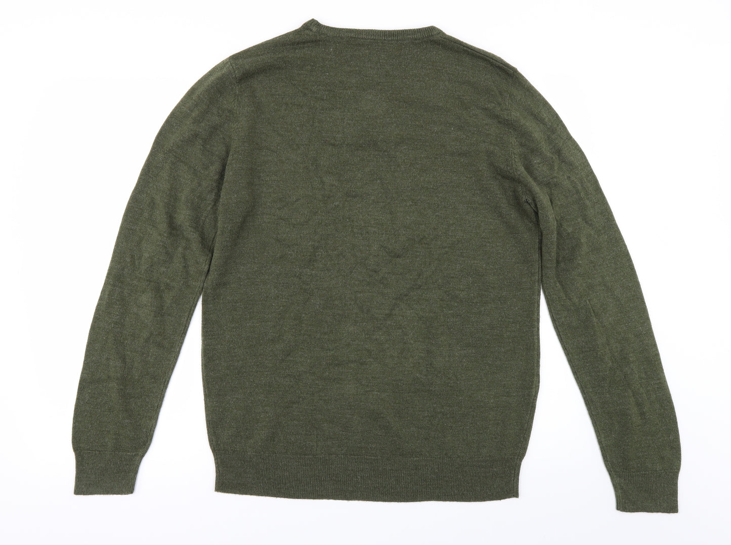 Cedar Wood State Mens Green   Pullover Jumper Size M
