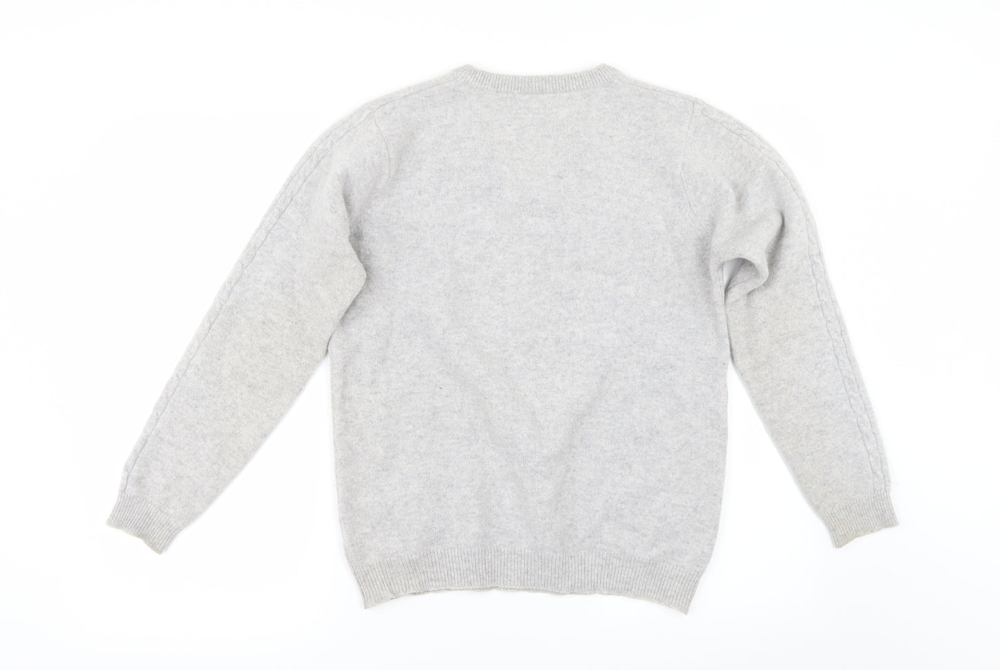 Lark Womens Silver   Pullover Jumper Size M