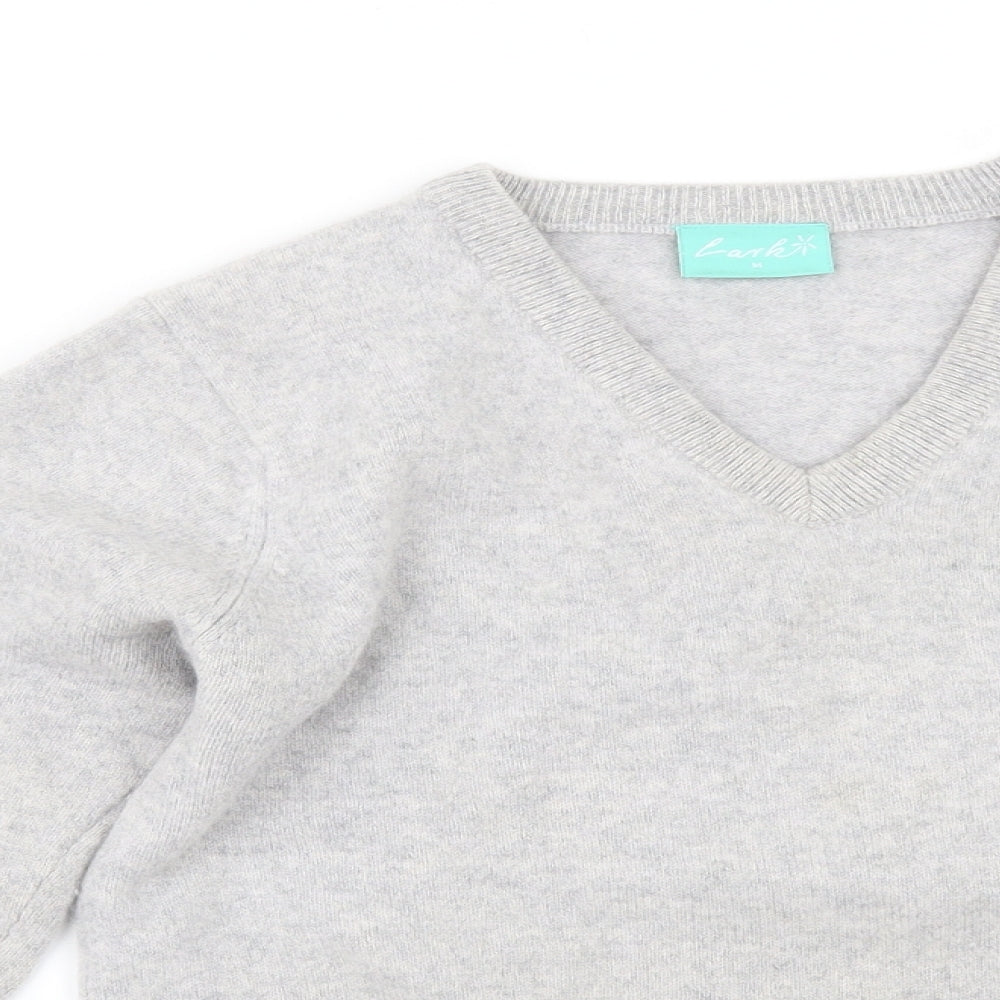 Lark Womens Silver   Pullover Jumper Size M
