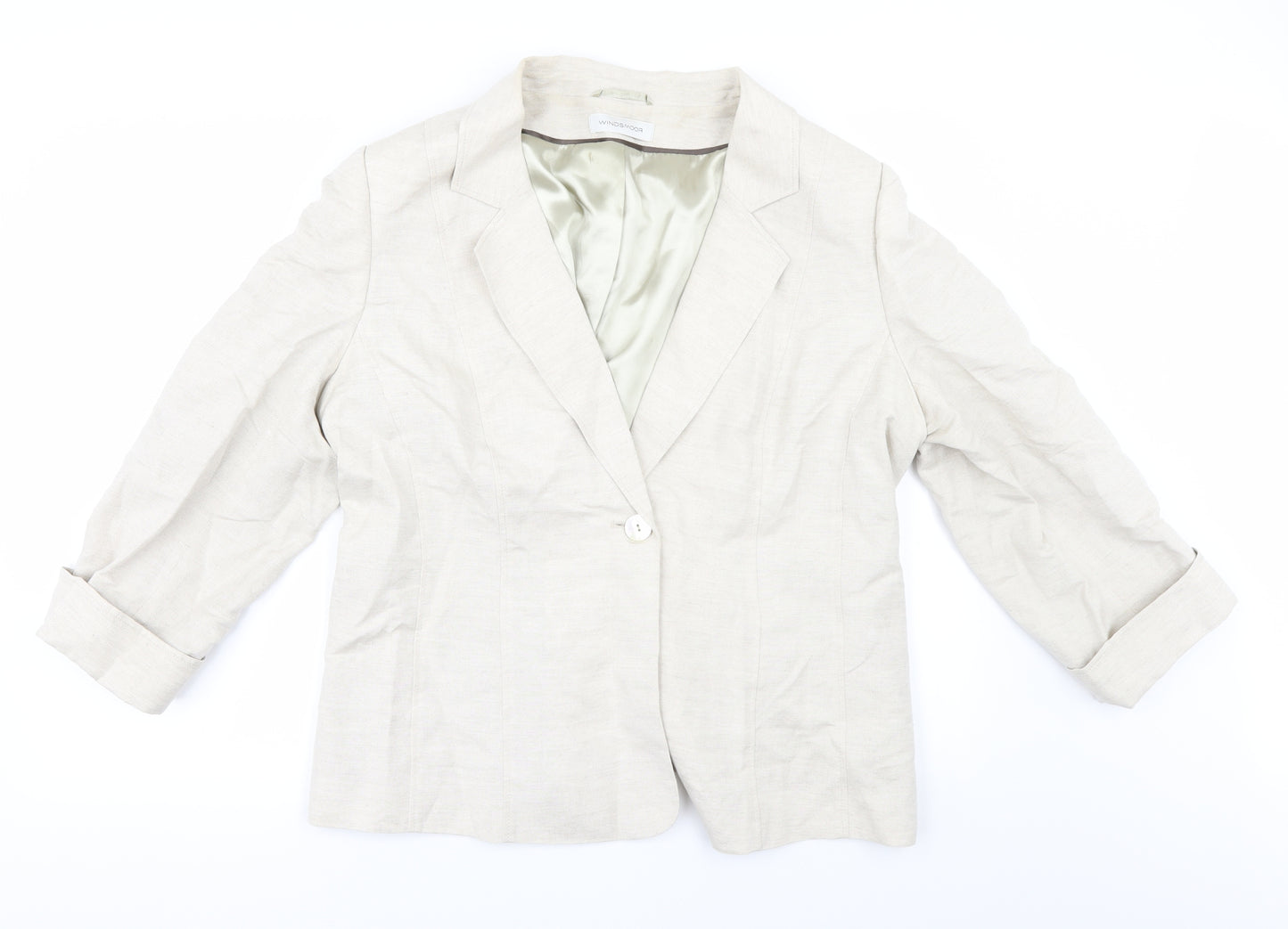 Windsmoor Womens Beige   Jacket  Size 18