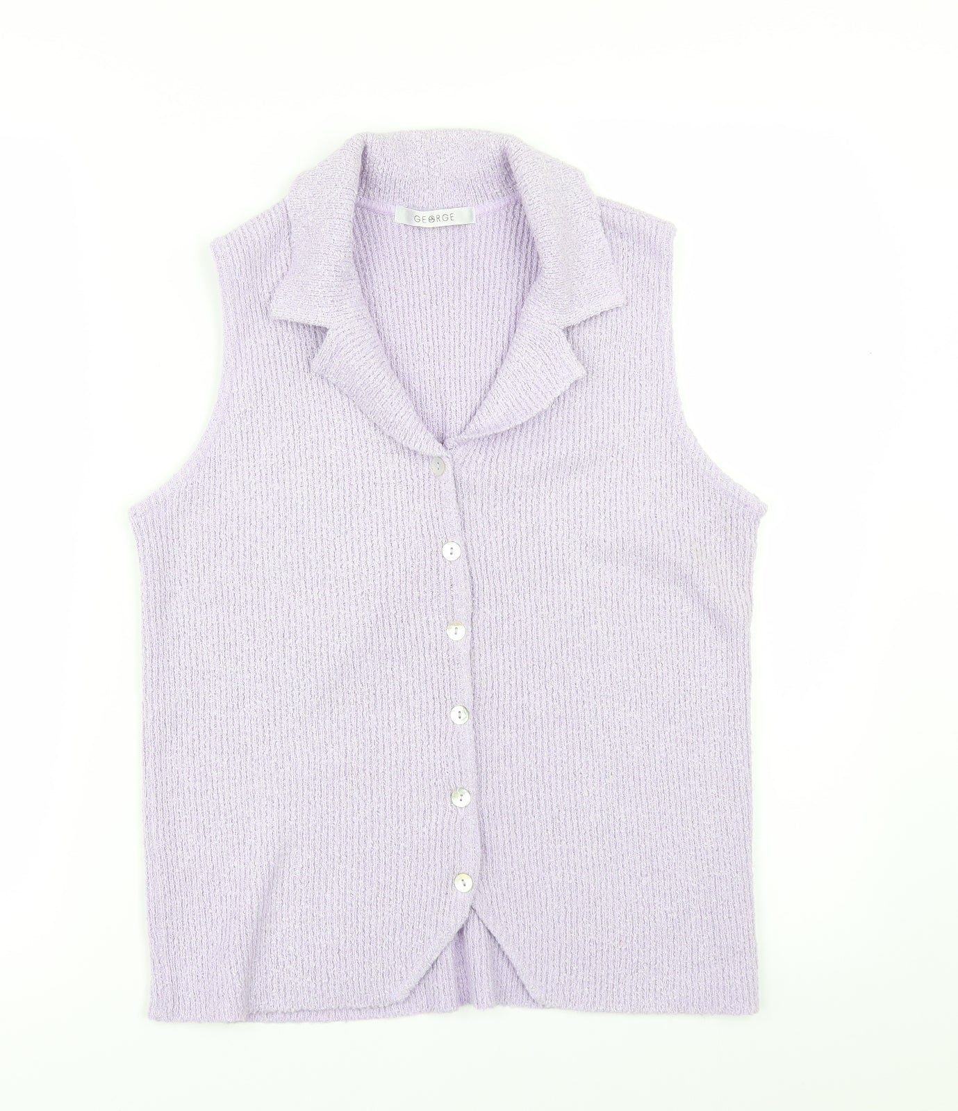 George Womens Purple   Cardigan Jumper Size 14