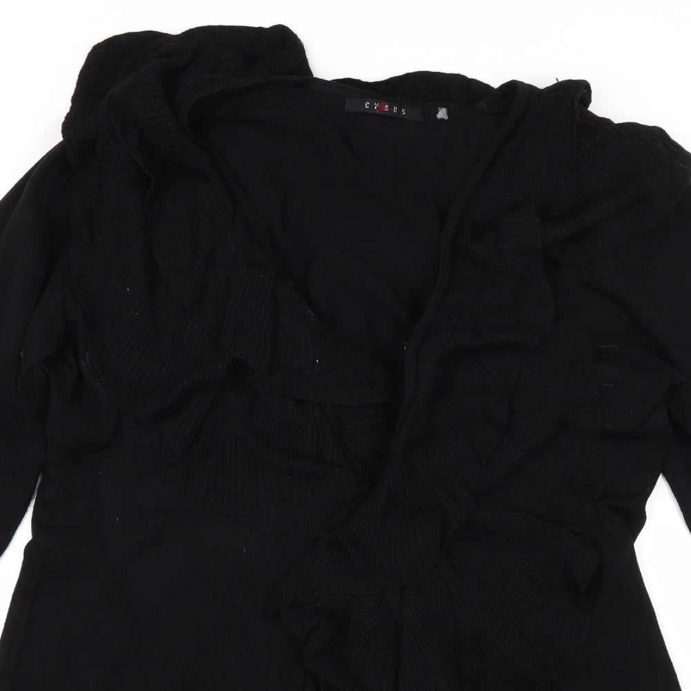 Cyrus Womens Black   Cardigan Jumper Size L