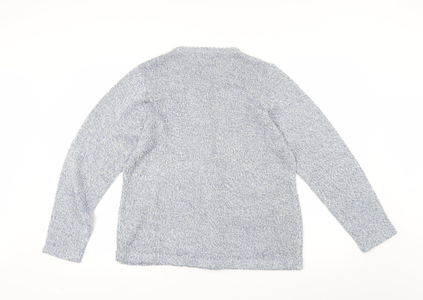 EWM Womens Blue   Cape Jumper Size M