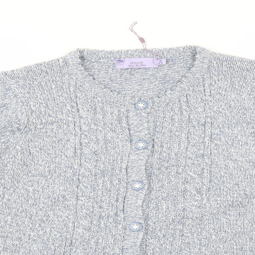 EWM Womens Blue   Cape Jumper Size M
