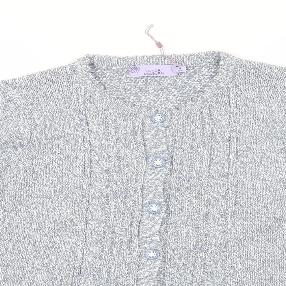 EWM Womens Blue   Cape Jumper Size M
