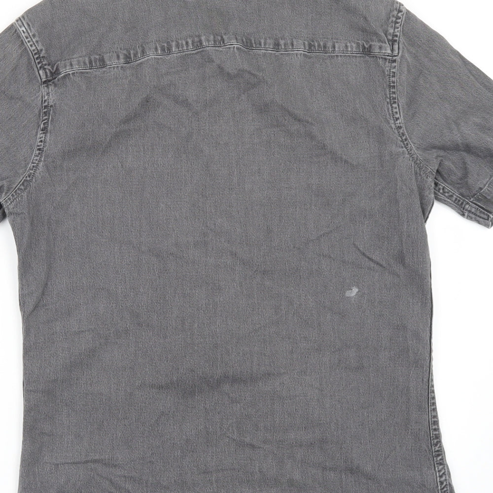 Topman Mens Gold    Button-Up Size S