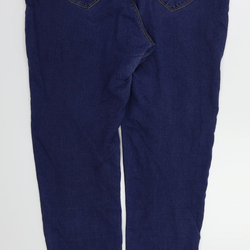 Dorothy Perkins Womens Blue   Skinny Jeans Size 10 L29 in - Stretch waistband