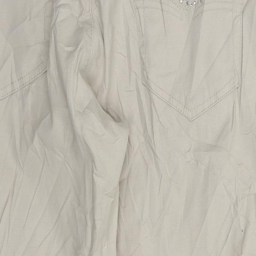 canard Womens Beige   Trousers  Size 12 L22 in