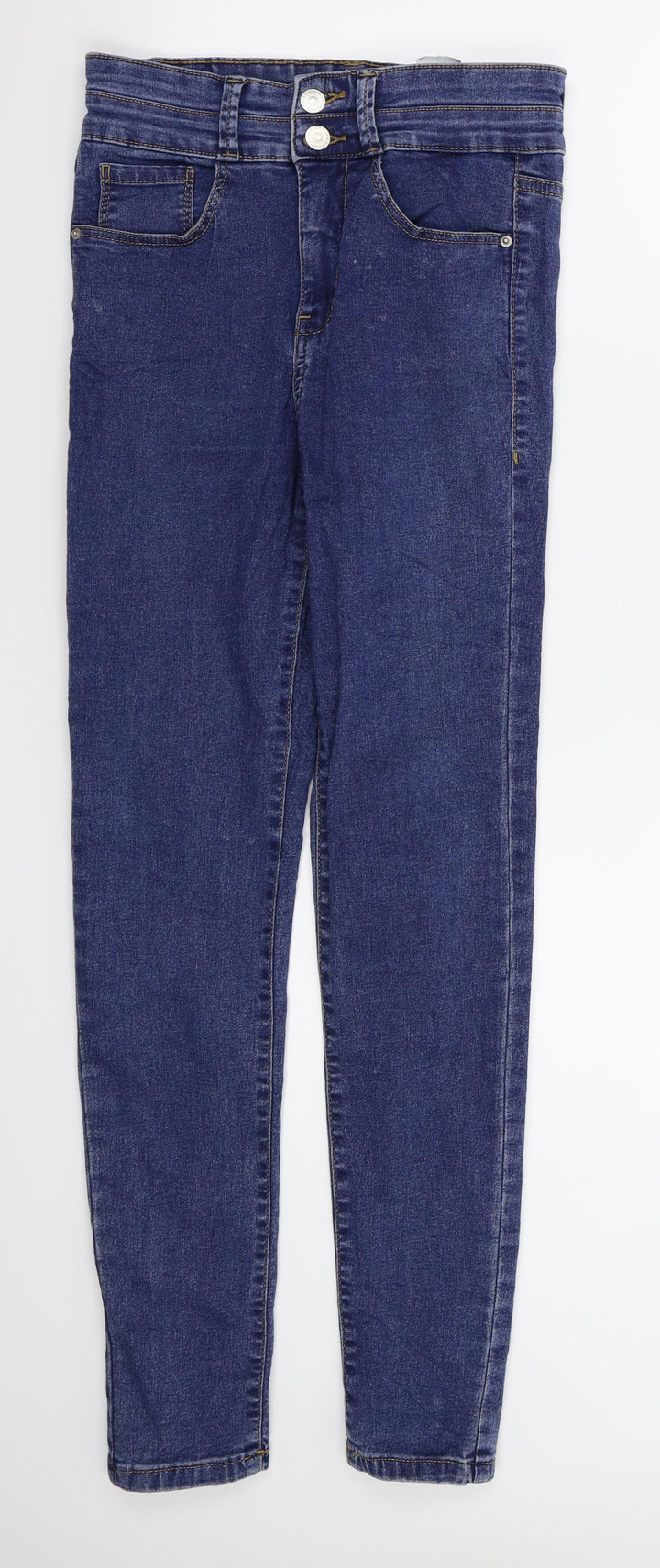 sinsay Womens Blue Skinny Jeans Size 10 L29 in