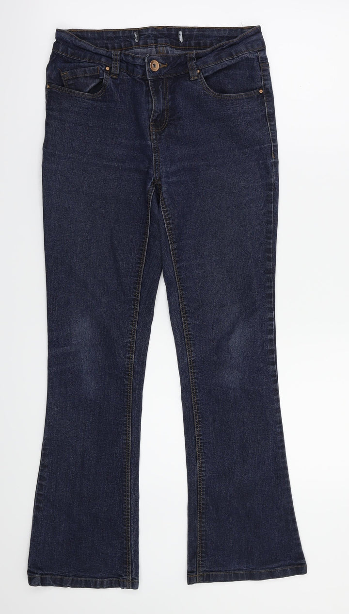 Preworn Womens Blue   Straight Jeans Size 28 in L27 in