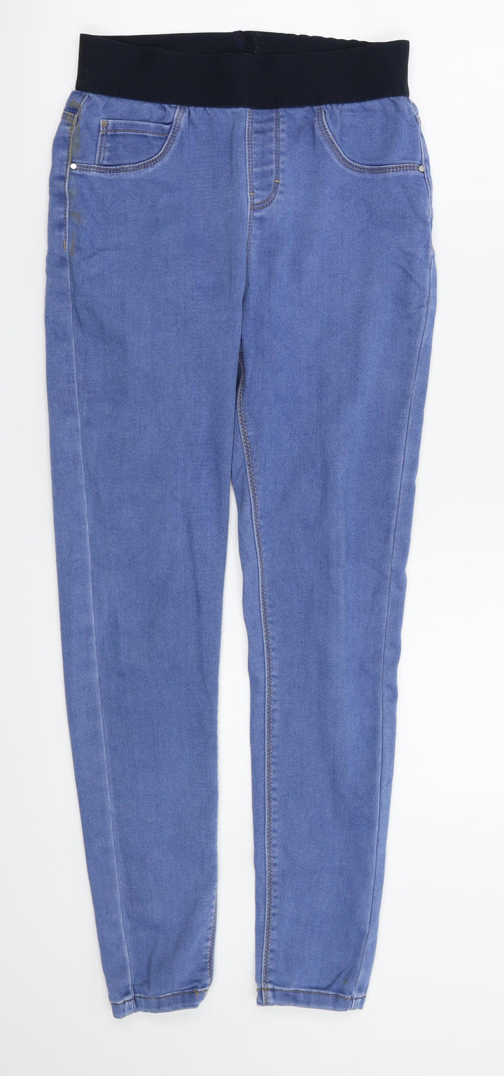 George Womens Blue Skinny Jeans Size 8 L28 in - Stretch waistband