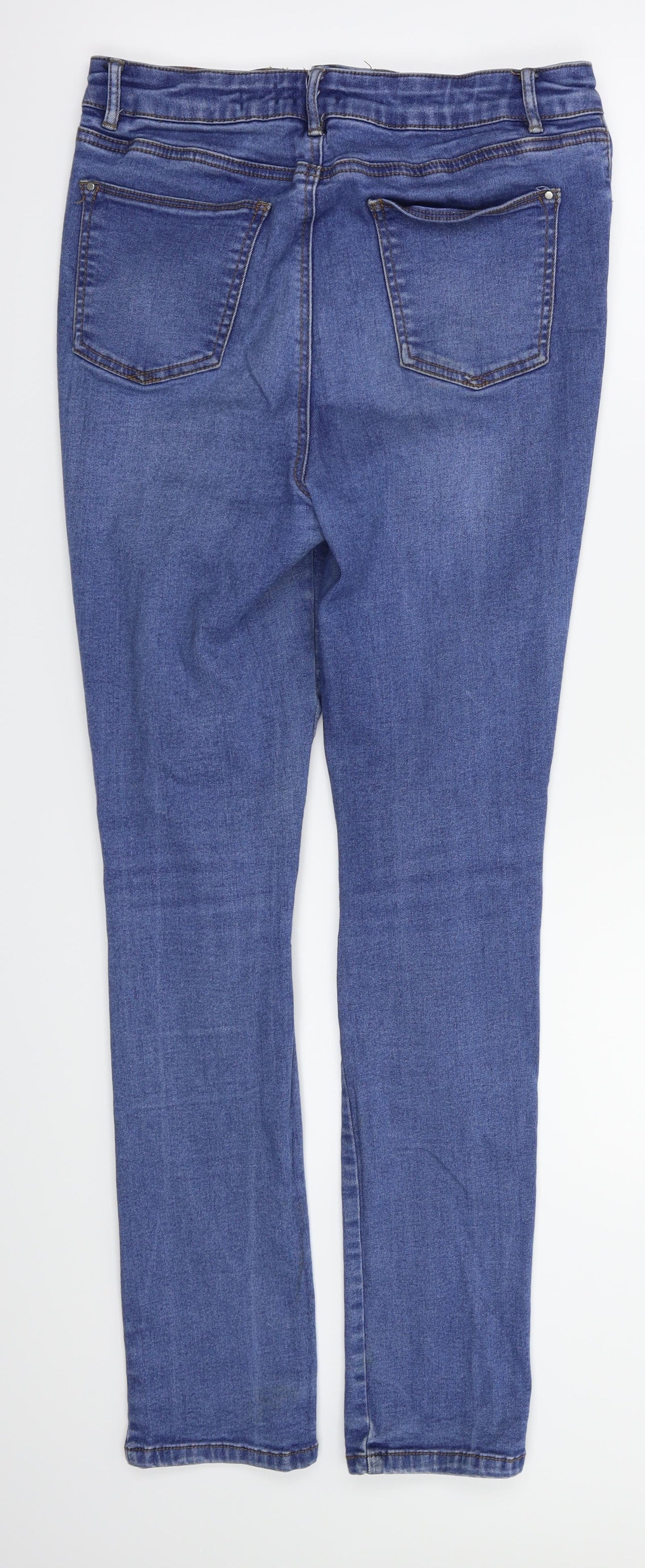 TU Womens Blue   Skinny Jeans Size 12 L29 in