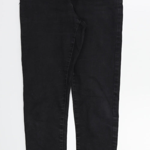 Denim&co Womens Black   Straight Jeans Size 8 L27 in