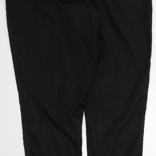 DENIM  Womens Black   Trousers  Size 12 L26 in