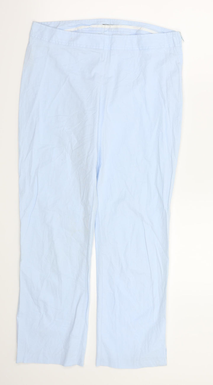 Sisley Womens Blue Trousers Size 32 in L26 in