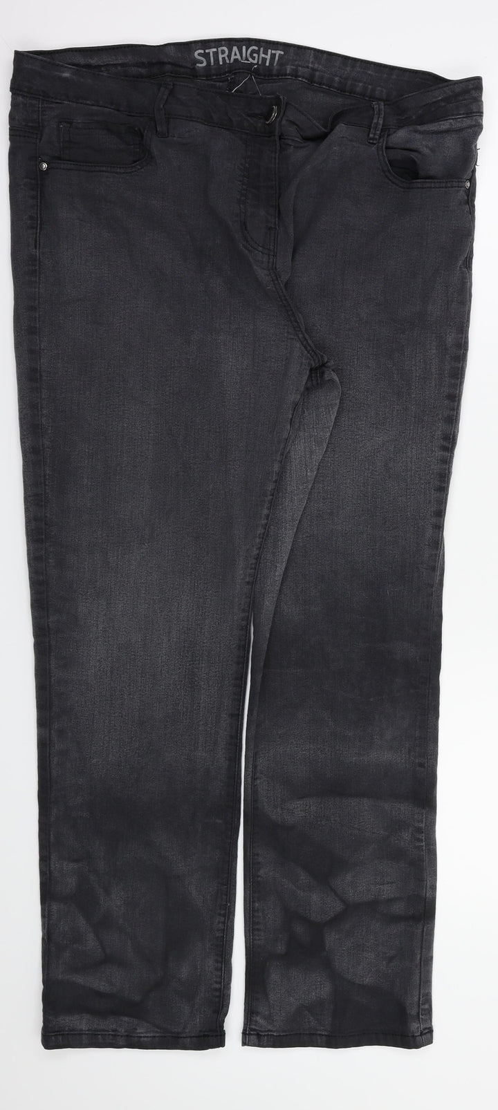 straight Womens Black   Straight Jeans Size 36 in L27 in