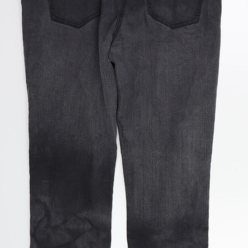 straight Womens Black   Straight Jeans Size 36 in L27 in